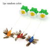 Cat Toys Rotating Electric Flying Butterfly Flying Bird Automatic Cat Teaser Toy Intelligent Training Fun Plaything Pet Supplies