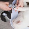 Pet Nail Clipper with LED Light and Nail Collector - Steel Blades