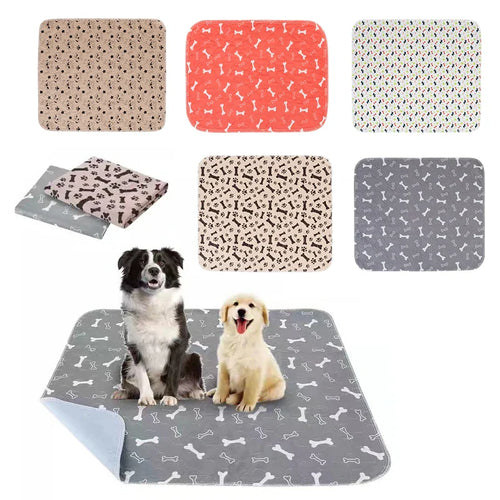 **1PC Puppy Pads With Pheromones Washable PuppyPad Pee Pads Ultra-Durable 4-Layer Leak-Proof Training Mats With Non-Slip Bottom