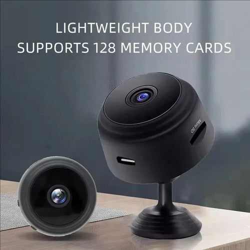 A9 WiFi Mini Security Camera – Wireless HD Baby & Pet Monitor with Motion Detection
