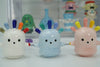 Ceramic Animals Pottery Figurine Crossings Game Model Collection Toys Desktop Ornament Kawaii Miniature Decoration Girls Gifts