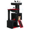 Pequlti 104cm Multi-Level Cat Tree with 2 Condos - Wood