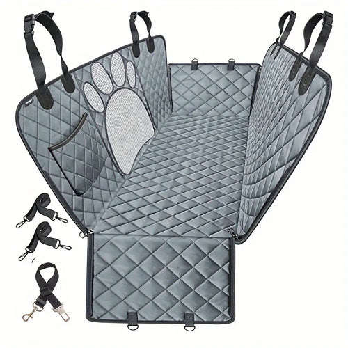 Dog Car Seat Cover Hammock - Waterproof Anti-Slip Oxford Cloth