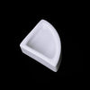 Reptile Water Food Bowl Worm Dish Ceramic Pet Bowls Anti-Escape Mini Reptile Mealworms Bowl for Lizard Bearded Dragon