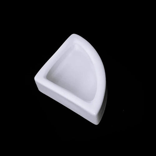 Reptile Water Food Bowl Worm Dish Ceramic Pet Bowls Anti-Escape Mini Reptile Mealworms Bowl for Lizard Bearded Dragon