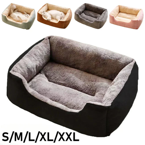 Cat & Dog Bed – Cozy Pet Cushion, Basket, and Habitat for Cats, Kittens & Small Dogs