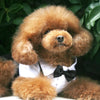 English Style Gentleman Dog Dress Puppy Suit with Tie for Formal Occasions Four Seasons Wedding Pet Photo Teddy Clothes