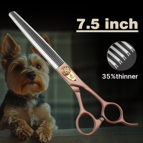 Fenice 7.5 Pet Grooming Thinning Scissors - JP440C Steel