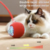Automatic Smart Cat Toy Ball Interactive Electric Rolling Teaser USB Rechargeable Moving Bouncing Ball for Kittens Birthday Gift