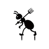 Rabbit Art Sculpture – Hollow Wrought Iron Figurines, Dust Proof and Realistic Rabbit/Squirrel for Garden, Home, and Yard
