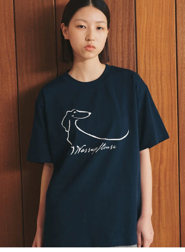 Funny Dachshund T shirt 100 Cotton Oversized Tee Men Women Couple Matching Summer Streetwear Casual Unisex Round Neck Top