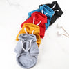 Pet Hoodies for Large Dogs Spring and Autumn Fleece Golden Retriever Sweatshirt with Hat and Zip Pocket  Pet Clothing