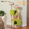 PAWZ Road Cactus Cat Tree - 133cm Tower with 2 Condos & Perches