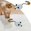 Automatic Interactive Mouse Cat Toy - USB Rechargeable Squeaky Toy