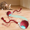 Dog and cat toys, ball, durable, self-entertainment, with rope, cat teaser ball, pet supplies, jumping ball, thud pet toys