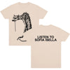 2026 The Dog T-Shirt Sofia Isella Cotton Tee Harajuku Casual Short Sleeve Womens Men Streetwear Crew Neck Tops Fashion Y2K