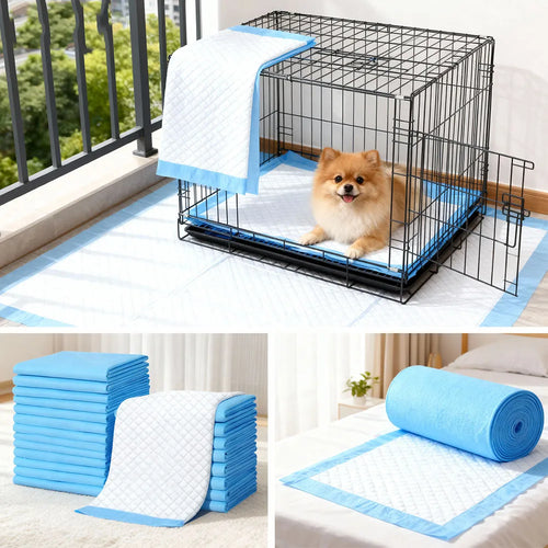 Large Dog Pads Thicker Puppy Pads , Super Absorbent Pee Pads for Dogs, Disposable Incontience Underpads for Doggies, Cats, Rabbi