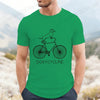 Dachshund Bicycle Printed Graphic T Shirts For Men Casual O Neck Short Sleeve T-Shirts Fashion Streetwear Vintage Male Tops