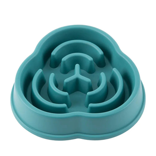 Anti-Choking Slow Feeder Dog Bowl - Non-Slip Plastic Maze Bowl