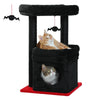PEQULTI Cat Tree Tower with Condo and Sisal Scratching Posts