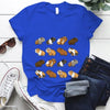 Kawaii Cartoon Guinea Pig Print T Shirt Women Fashion T Shirt Casual Tops 90s Girls Ladies Female Short Sleeve Cute Graphic Tees