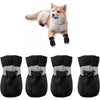 4Pcs Reflective Dog Shoes - Waterproof Non-slip Pet Boots