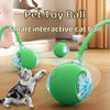 Pet Toy Ball with Tail Rope，Smart Automatic Pet Chase Ball Toy, Upgraded Speedy Tail Kitten Toy for Bored Indoor Adult Pets