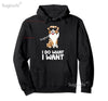 Cotton Aussie Dog I Do What I Want Funny Australian Shepherd Pullover Hoodie S-6XL Sweatshirt Gift