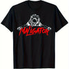 Maligator Belgian Malinois Graphic Tee 100% Breathable Shirt Featuring A Striking MALIGATOR Men's T-shirts for Summer