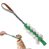 Interactive Squeaky Dog Rope Toy with Elastic Drawstring