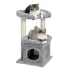Pequlti Multi-Level Cat Tree Tower with Condo and Hammock