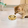 Double-Sided Corrugated Cat Scratching Board - Brown Cardboard Toy