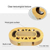 Double-Sided Corrugated Cat Scratching Board - Brown Cardboard Toy