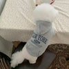 Letter Print Dog Hoodie