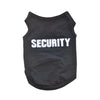 Security Clothing for Dogs Summer Pet T-shirt Costume