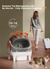 Pokpaw Automatic Self-cleaning Litter Box for Cats – 76L Large Smart Cat Toilet Open Sandbox for Cat Pet Supplies