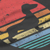 Dachshund Retro Sunset Daschund Unique Polyester TShirt Sausage Dog Comfortable Hip Hop Gift Idea  T Shirt Short Sleeve
