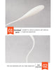 LED Desktop Desk Lamp USB Rechargeable Lighting Eye Protection Room Night Light Bedroom Bedside Student Reading Lamp