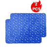 2pcs Large Pet Dog Pee Pads,Reusable Dogs Puppy Pads Pet Training Pads for Dogs, Absorbent and Leak-Proof Whelping Pads,Size:M