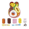 Rabbit Shape Pretend Play Food Set - Kawaii Lunch Box Toy
