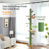 PAWZ Road 5-Tier Floor to Ceiling Cactus Cat Tree - Green