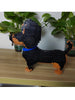 Dachshund Dog Model Micro Mini Building Blocks Set Educational Recreation Toys Pet Lover Gift Decoration Bricks Party Gift