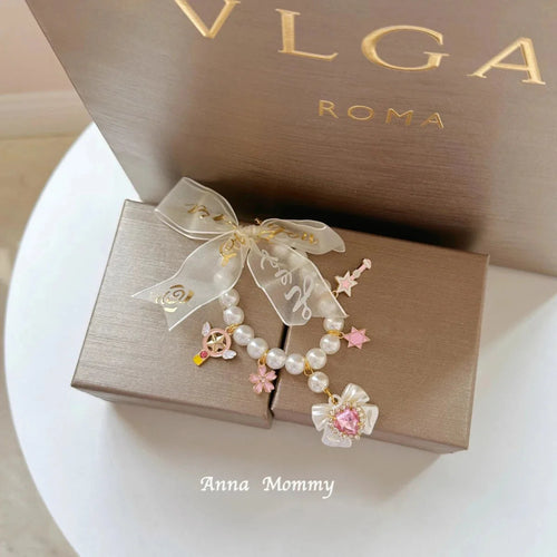 Pet Jewelry Accessories Fine Chic Pearl Beaded Necklace Bib Flower Bow Pendant Collar For Small Medium Dog Poodle Puppy Supplies