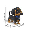 Dachshund Dog Model Micro Mini Building Blocks Set Educational Recreation Toys Pet Lover Gift Decoration Bricks Party Gift