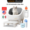 Pokpaw Automatic Self-cleaning Litter Box for Cats – 76L Large Smart Cat Toilet Open Sandbox for Cat Pet Supplies