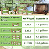 Organic Coconut Fiber Substrate 2 Pack, Reptile Tank Bedding for Leopard Gecko Tortoise Snake Lizard Hermit Crab Tarantula Frog