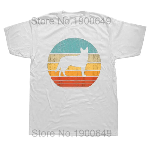 Funny Blue Heeler I Herd You Australian Cattle Dog T Shirts Summer Graphic Cotton Streetwear Short Sleeve Birthday Gifts T-shirt