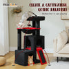 PAWZ Road Large Multi-Level Cat Tree with Condo and Hammock