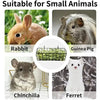 Metal Rabbit Hay Feeder Rack - 23x10x7.5cm Grass Holder