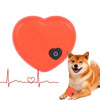 Realistic Heartbeat Simulator - Calming Puppy Toy Red 2.6